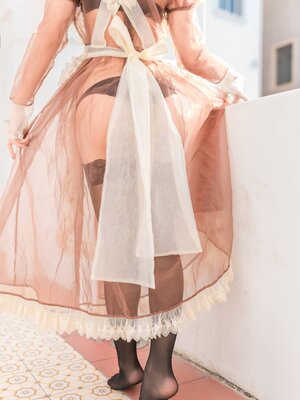 蠢沫沫 -沫沫真爱版 纱-室外女仆_025