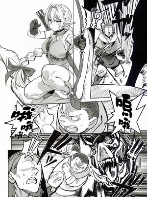 (C107) [ドクダミ (沖田あばば)] 可憐なエルフのあの娘が密猟者の人間にNTRれた話 [人類太可惡漢化]_10_ptmu