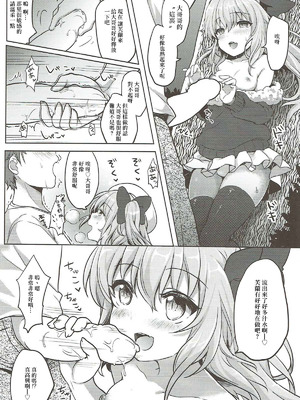 (C93) [金魚オリジン (香山リム)] フランちゃんと夜のおさんぽ (東方Project)｜和芙蘭醬的夜晚散步❤ [明稿昨拖漢化組]_05_dguu