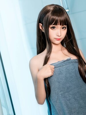 蠢沫沫 - 沫沫真爱版 灰浴巾_017