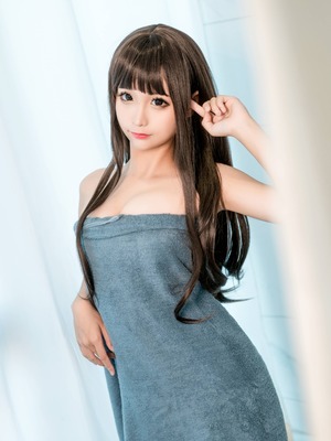 蠢沫沫 - 沫沫真爱版 灰浴巾_025