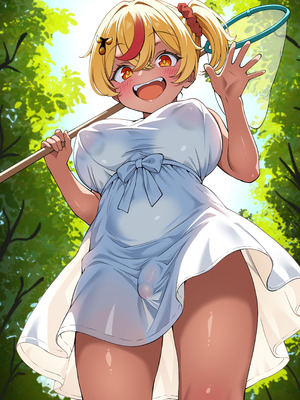 [びゅるるん★養鶏場 (べるる)] デカチンふたなりギャル〜鈴々ちゃんの痴日常〜（〇少期編） [DL版]_02_vwhi