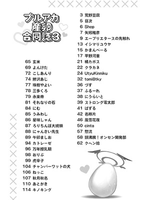 (C107) [キノコの王様 (よろず)] ブルアカ産卵合同誌 Ovum archive 3 (ブルーアーカイブ) [DL版]_005_ivlk