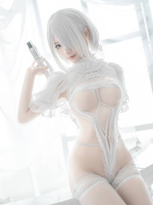 蠢沫沫 - 2B白婚纱_26