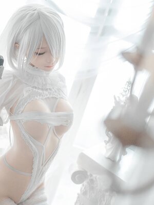 蠢沫沫 - 2B白婚纱_30