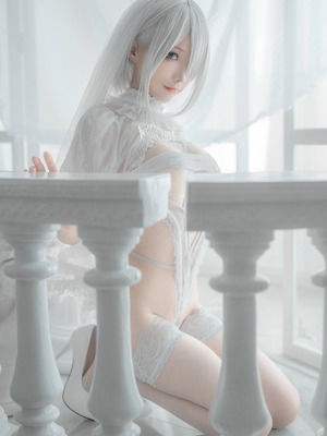 蠢沫沫 - 2B白婚纱_35