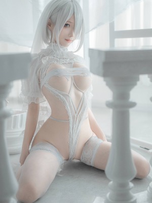 蠢沫沫 - 2B白婚纱_53