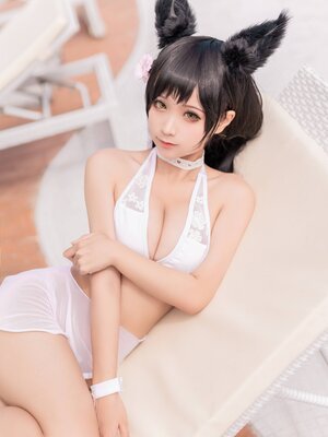 蠢沫沫 -&nbsp;&nbsp;爱宕犬泳装_22