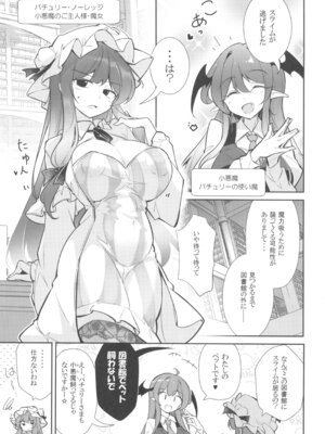 (C107) [踏月 (ふみつき、えろつき)] 巨乳魔女 媚薬スライム漬け (東方Project)_03_cphb