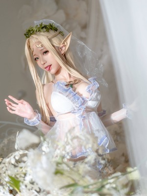 蠢沫沫 - 白精灵-婚纱_19