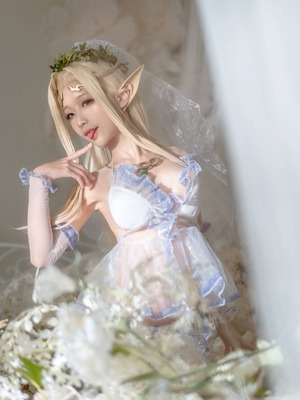 蠢沫沫 - 白精灵-婚纱_20