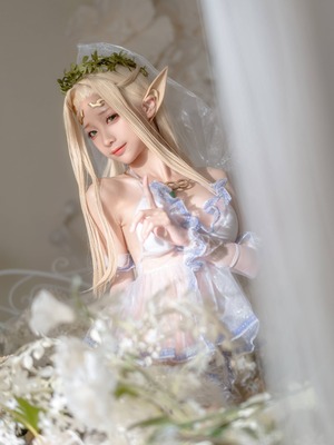 蠢沫沫 - 白精灵-婚纱_21