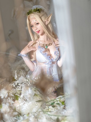 蠢沫沫 - 白精灵-婚纱_22