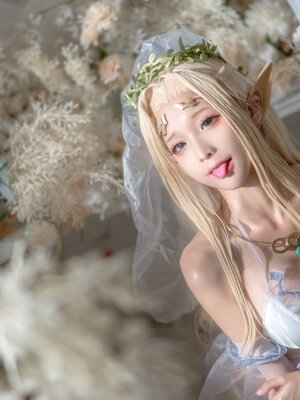 蠢沫沫 - 白精灵-婚纱_26