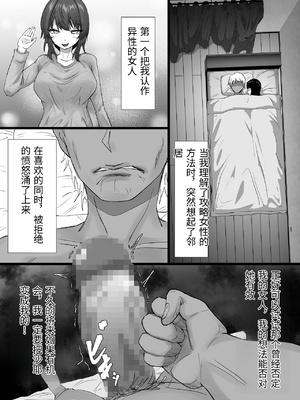 [ふりんずかん (しーたけ)] 負隣人愛〜人妻が失恋続きで闇堕ちした隣人学生に躾けられて寝取られる話〜 [中国翻訳]_0012