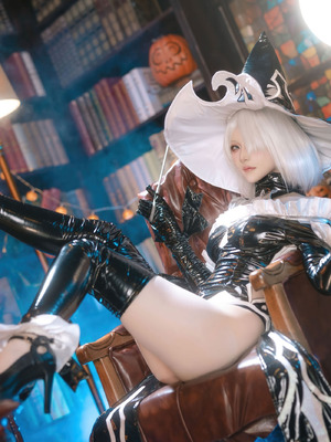 屿鱼Yukako - 尼尔：机械纪元 2B 万圣女巫同人_04_04