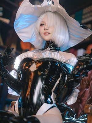 屿鱼Yukako - 尼尔：机械纪元 2B 万圣女巫同人_24_24