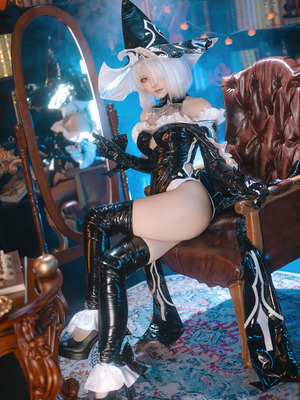 屿鱼Yukako - 尼尔：机械纪元 2B 万圣女巫同人_32_32