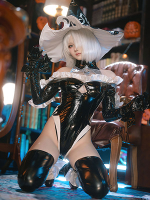 屿鱼Yukako - 尼尔：机械纪元 2B 万圣女巫同人_42_42