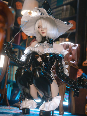 屿鱼Yukako - 尼尔：机械纪元 2B 万圣女巫同人_47_47