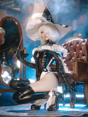 屿鱼Yukako - 尼尔：机械纪元 2B 万圣女巫同人_49_49