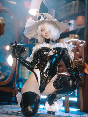 屿鱼Yukako - 尼尔：机械纪元 2B 万圣女巫同人_53_53