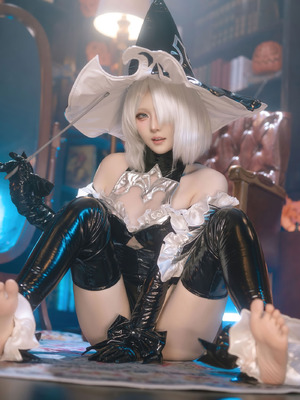 屿鱼Yukako - 尼尔：机械纪元 2B 万圣女巫同人_59_59