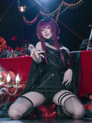 屿鱼Yukako - 崩坏：星穹铁道 卡芙卡 缚月之夜_48_48