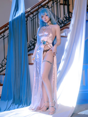 屿鱼Yukako - 胜利女神：妮姬 海伦 礼服_02_02