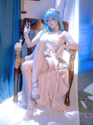 屿鱼Yukako - 胜利女神：妮姬 海伦 礼服_12_12