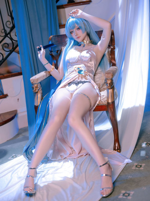 屿鱼Yukako - 胜利女神：妮姬 海伦 礼服_17_17