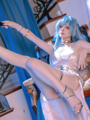 屿鱼Yukako - 胜利女神：妮姬 海伦 礼服_31_31