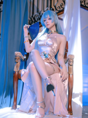 屿鱼Yukako - 胜利女神：妮姬 海伦 礼服_38_38