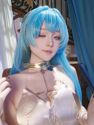 屿鱼Yukako - 胜利女神：妮姬 海伦 礼服_57_57