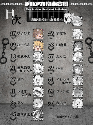 [あるるもらんど (よろず)] ブルアカ拘束合同 (ブルーアーカイブ) [廉价汉化组] [DL版]_04_3