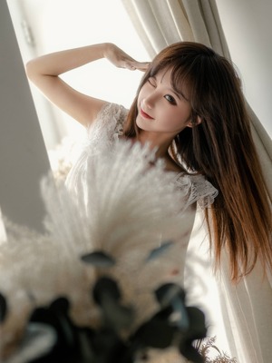 蠢沫沫 - 白睡衣_11