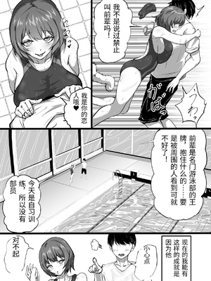 [ふりんずかん (しーたけ)] 水泳部エースの先輩彼女が嫌いなクズコーチの一夜限定性処理ペットになり躾セックスで服従していく話 [中国翻訳]_0003