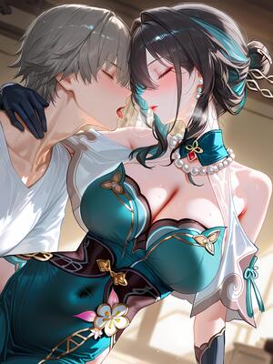 [神奇牛子] Raiden Mei Part 1~4 (Patreon) [AI Generated]_739_152_5