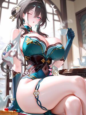 [神奇牛子] Raiden Mei Part 1~4 (Patreon) [AI Generated]_568_5