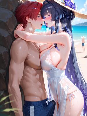 [神奇牛子] Raiden Mei Part 1~4 (Patreon) [AI Generated]_409_40