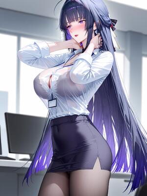 [神奇牛子] Raiden Mei Part 1~4 (Patreon) [AI Generated]_254_88