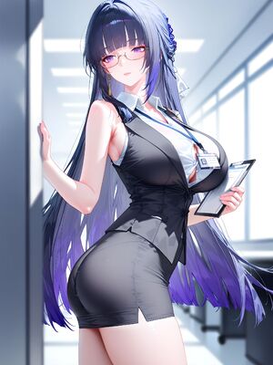 [神奇牛子] Raiden Mei Part 1~4 (Patreon) [AI Generated]_106_132