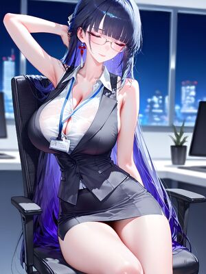 [神奇牛子] Raiden Mei Part 1~4 (Patreon) [AI Generated]_064_80