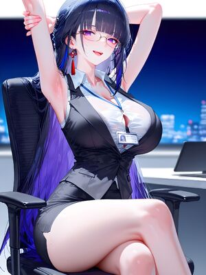 [神奇牛子] Raiden Mei Part 1~4 (Patreon) [AI Generated]_067_83