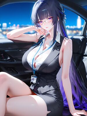 [神奇牛子] Raiden Mei Part 1~4 (Patreon) [AI Generated]_068_84