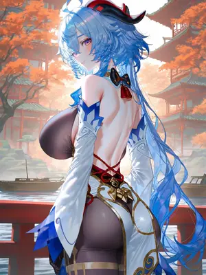 [神奇牛子] 尝到旅行者禁果后的甘雨变得一发不可收拾_1_p001