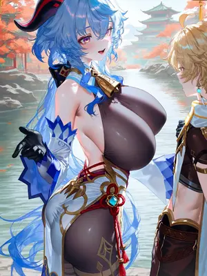 [神奇牛子] 尝到旅行者禁果后的甘雨变得一发不可收拾_1_p007