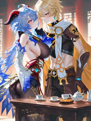 [神奇牛子] 尝到旅行者禁果后的甘雨变得一发不可收拾_1_p020