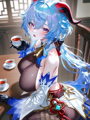 [神奇牛子] 尝到旅行者禁果后的甘雨变得一发不可收拾_1_p031