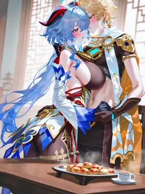 [神奇牛子] 尝到旅行者禁果后的甘雨变得一发不可收拾_1_p042